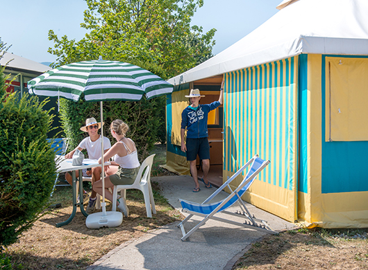 Bungalow tent without toilet, access for PRM Thonon-les-Bains - 2