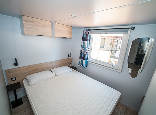 Mobile home 2 bedrooms, sleeps 4/6, air-conditioned Le Pradet - 4