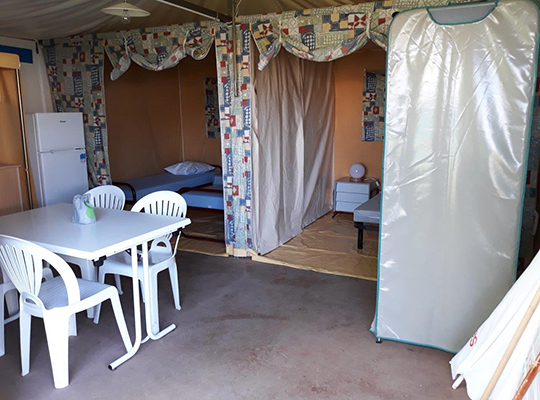 Bungalow tent 2 bedrooms, sleeps 4 without toilet Thonon-les-Bains - 2