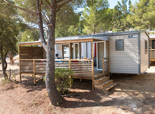 Mobile home 3 bedrooms, sleeps 6/8, air-conditioned Bormes-les-Mimosas - 1