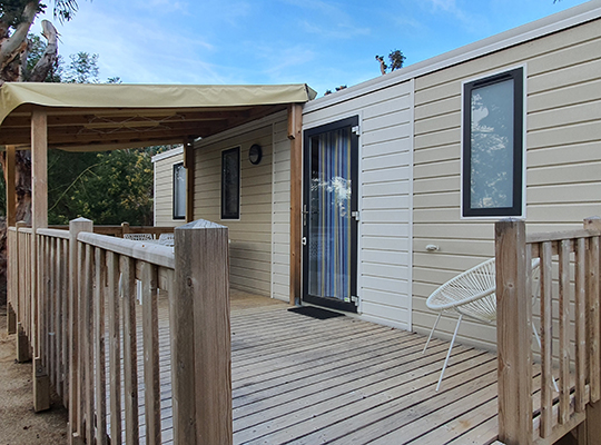 Mobile home 3 bedrooms, sleeps 6, air-conditioned Lumio - 1