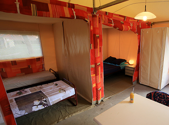 Bungalow tent, sleeps 4/6 without sanitary Capbreton - 4