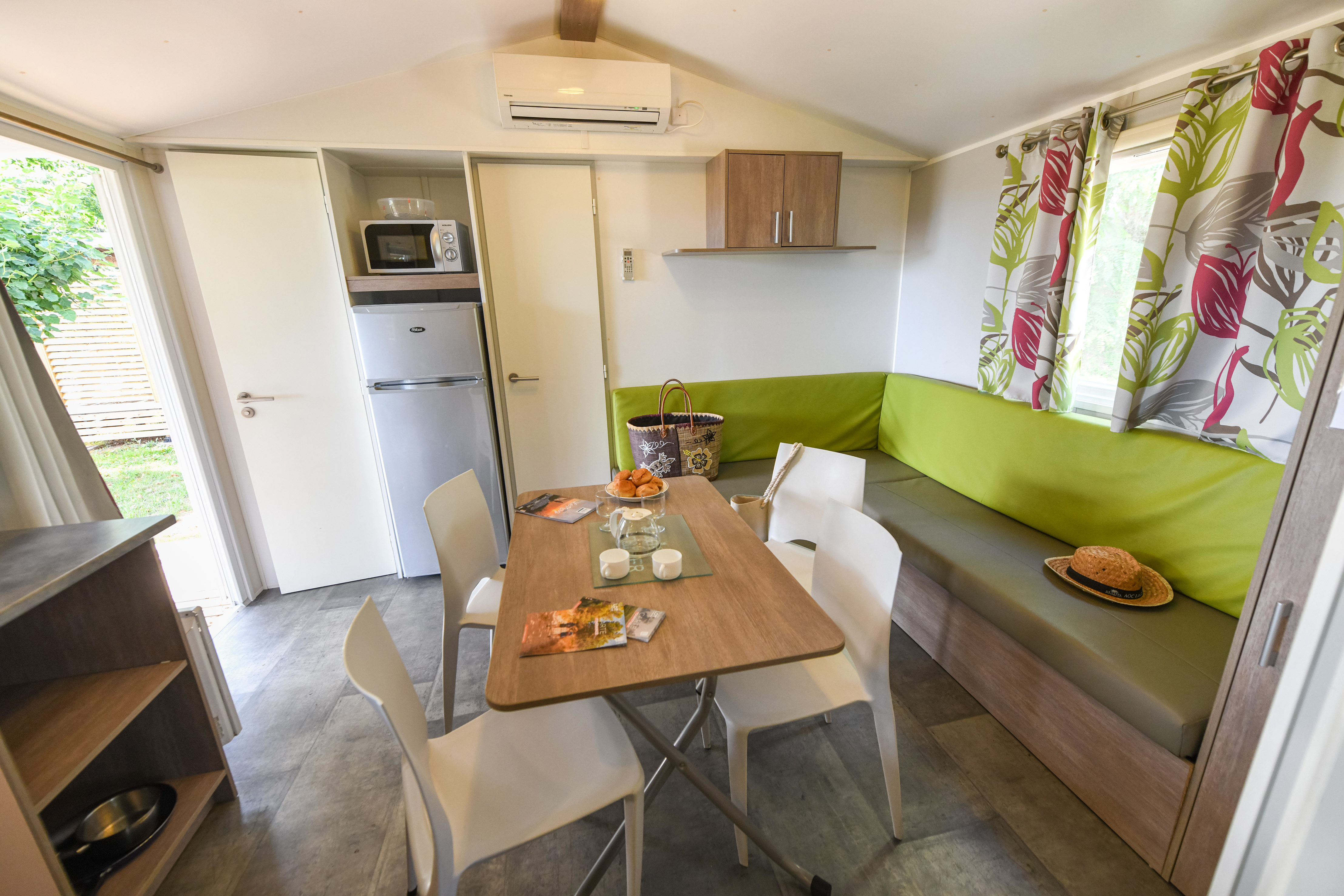Mobil-home 4/6 air-conditioned Leyme - 4