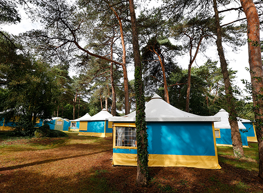 Bungalow tent 2 bedrooms, sleeps 4 without toilet Trégunc - 2
