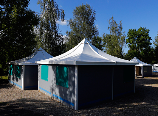 Bungalow tent 2 bedrooms, sleeps 4 without toilet Klingenthal - 1